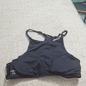 Roxy Black Sports Bra Leave a Little Love T - Back size medium